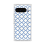 プレミアムスクエアケース with Pixelsnap［ Moroccan3 - Blue ］