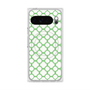 プレミアムスクエアケース with Pixelsnap［ Moroccan3 - Green ］