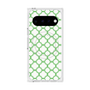 プレミアムスクエアケース with Pixelsnap［ Moroccan3 - Green ］