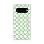プレミアムスクエアケース with Pixelsnap［ Moroccan3 - Green ］