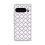 プレミアムスクエアケース with Pixelsnap［ Moroccan3 - Purple ］