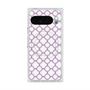 プレミアムスクエアケース with Pixelsnap［ Moroccan3 - Purple ］