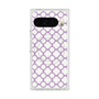 プレミアムスクエアケース with Pixelsnap［ Moroccan3 - Purple ］