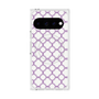 プレミアムスクエアケース with Pixelsnap［ Moroccan3 - Purple ］