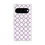 プレミアムスクエアケース with Pixelsnap［ Moroccan3 - Purple ］