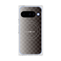 プレミアムスクエアケース with Pixelsnap［ CASEPLAY Check - Black ］