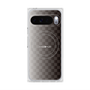 プレミアムスクエアケース with Pixelsnap［ CASEPLAY Check - Black ］