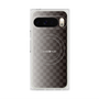プレミアムスクエアケース with Pixelsnap［ CASEPLAY Check - Black ］