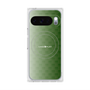 プレミアムスクエアケース with Pixelsnap［ CASEPLAY Check - Green ］