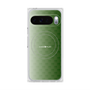 プレミアムスクエアケース with Pixelsnap［ CASEPLAY Check - Green ］