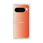 プレミアムスクエアケース with Pixelsnap［ CASEPLAY Check - Orange ］
