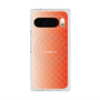 プレミアムスクエアケース with Pixelsnap［ CASEPLAY Check - Orange ］
