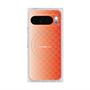 プレミアムスクエアケース with Pixelsnap［ CASEPLAY Check - Orange ］