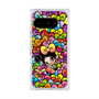 プレミアムスクエアケース with Pixelsnap［ アクビガール - リボン ］