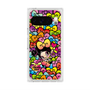 プレミアムスクエアケース with Pixelsnap［ アクビガール - リボン ］