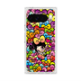 プレミアムスクエアケース with Pixelsnap［ アクビガール - リボン ］