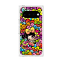 プレミアムスクエアケース with Pixelsnap［ アクビガール - リボン ］