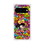 プレミアムスクエアケース with Pixelsnap［ アクビガール - リボン ］