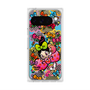 プレミアムスクエアケース with Pixelsnap［ アクビガール - フラワーリボン ］