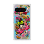 プレミアムスクエアケース with Pixelsnap［ アクビガール - フラワーリボン ］