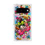 プレミアムスクエアケース with Pixelsnap［ アクビガール - フラワーリボン ］