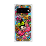 プレミアムスクエアケース with Pixelsnap［ アクビガール - フラワーリボン ］
