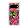 プレミアムスクエアケース with Pixelsnap［ アクビガール - フラワーリボン ］