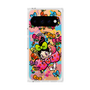 プレミアムスクエアケース with Pixelsnap［ アクビガール - フラワーリボン ］