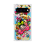 プレミアムスクエアケース with Pixelsnap［ アクビガール - フラワーリボン ］