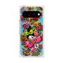プレミアムスクエアケース with Pixelsnap［ アクビガール - フラワーリボン ］