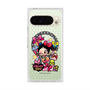 プレミアムスクエアケース with Pixelsnap［ アクビガール - プレゼントリボン ］