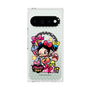 プレミアムスクエアケース with Pixelsnap［ アクビガール - プレゼントリボン ］