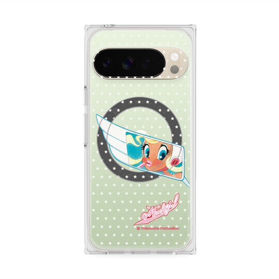 プレミアムスクエアケース with Pixelsnap［ マッハガール - サイドミラー ］