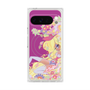 プレミアムスクエアケース with Pixelsnap［ マッハガール - 花とリップ ］
