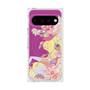 プレミアムスクエアケース with Pixelsnap［ マッハガール - 花とリップ ］