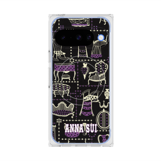 プレミアムスクエアケース with Pixelsnap［ ANNA SUI - チェア ］