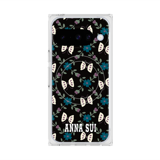 プレミアムスクエアケース with Pixelsnap［ ANNA SUI - バタフライ ］