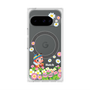 プレミアムスクエアケース with Pixelsnap［ 昆虫物語 みなしごハッチ - 花 ］