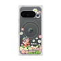 プレミアムスクエアケース with Pixelsnap［ 昆虫物語 みなしごハッチ - 花 ］