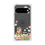 プレミアムスクエアケース with Pixelsnap［ 昆虫物語 みなしごハッチ - 花 ］