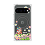 プレミアムスクエアケース with Pixelsnap［ 昆虫物語 みなしごハッチ - 花 ］