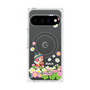 プレミアムスクエアケース with Pixelsnap［ 昆虫物語 みなしごハッチ - 花 ］