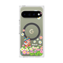 プレミアムスクエアケース with Pixelsnap［ 昆虫物語 みなしごハッチ - 花 ］