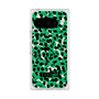 プレミアムスクエアケース with Pixelsnap［ ELLEgirl - レオパード - Green ］