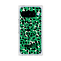 プレミアムスクエアケース with Pixelsnap［ ELLEgirl - レオパード - Green ］