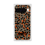 プレミアムスクエアケース with Pixelsnap［ ELLEgirl - レオパード - Brown ］