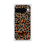 プレミアムスクエアケース with Pixelsnap［ ELLEgirl - レオパード - Brown ］