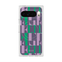 プレミアムスクエアケース with Pixelsnap［ ELLE - カットロゴ - ウィンター ］