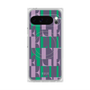プレミアムスクエアケース with Pixelsnap［ ELLE - カットロゴ - ウィンター ］