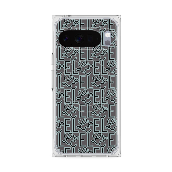プレミアムスクエアケース with Pixelsnap［ ELLE - クール ］